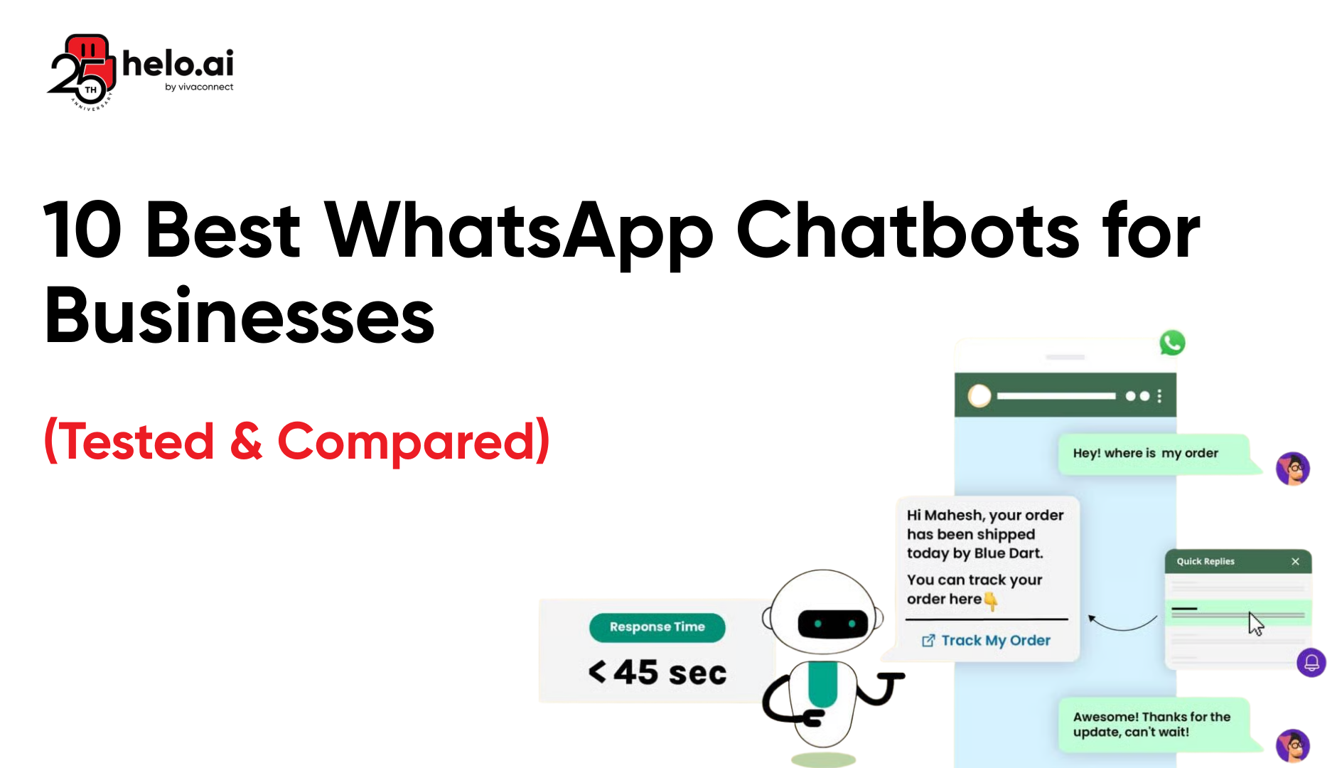 best whatsapp chatbot